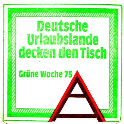 berlin b-be messe grne woche 1a (quad185-deutsche urlaubs 1975-grnrot)